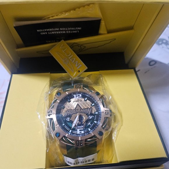 Limited Edition Aquaman Invicta Men's Watch - Picture 1 of 4